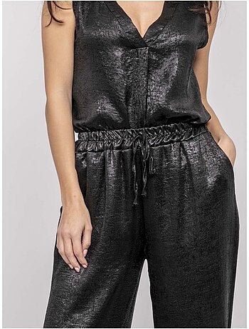 Pantalón fluido metalizado EDWINA