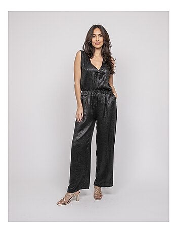 Pantalón fluido metalizado EDWINA
