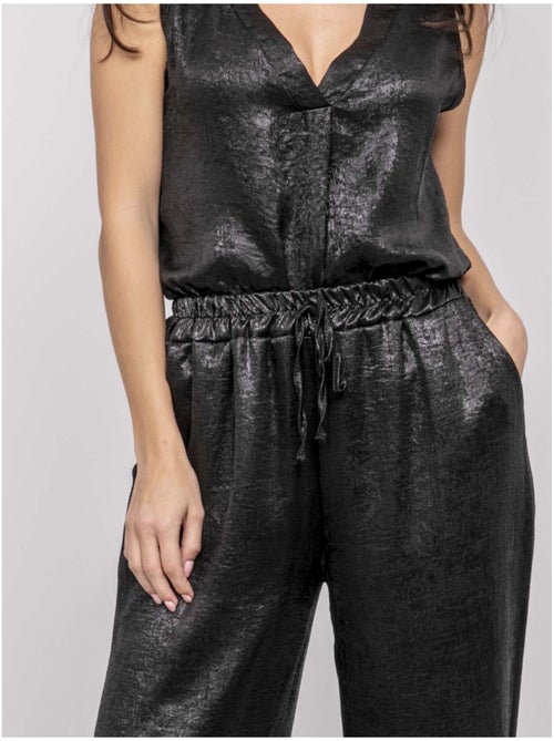 Pantalón fluido metalizado EDWINA - Kiabi