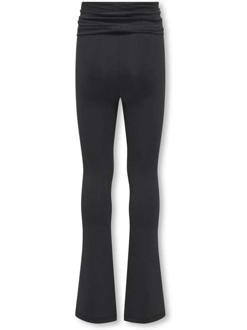 Pantalón fluido para niña | kogea kids only Negro - Kiabi