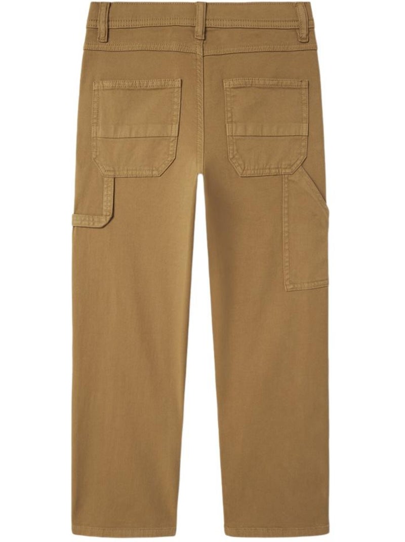 Pantalón Fluido para Niño Name It Marrón capuchino - Kiabi