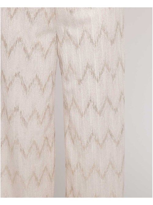 Pantalón fluido texturizado EMANTINE - Kiabi Pantalón fluido texturizado EMANTINE - Kiabi