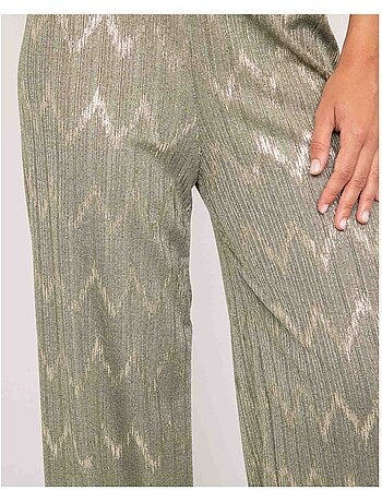 Pantalón fluido texturizado EMANTINE