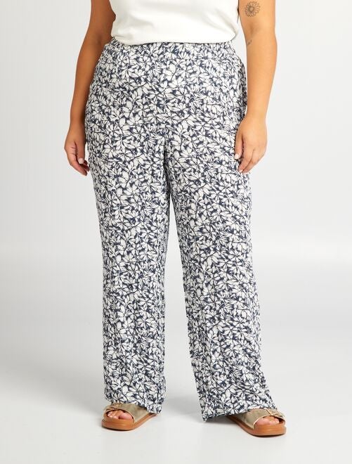 Pantalones fluidos y sarouel - Kiabi