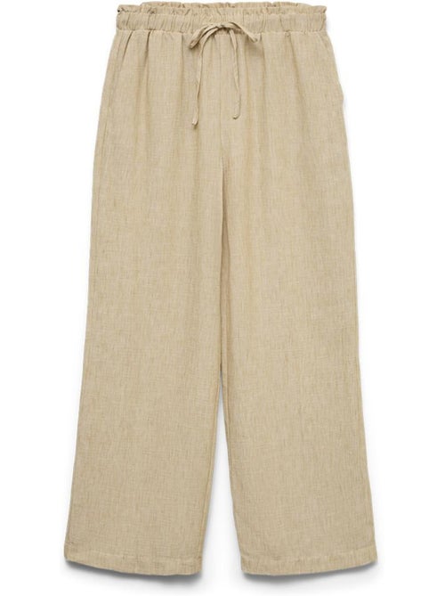 Pantalón Fluido Vero Moda para Mujer - Kiabi Pantalón Fluido Vero Moda para Mujer - Kiabi