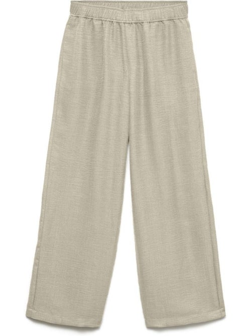 Pantalón fluido vero moda para mujer - Kiabi Pantalón fluido vero moda para mujer - Kiabi