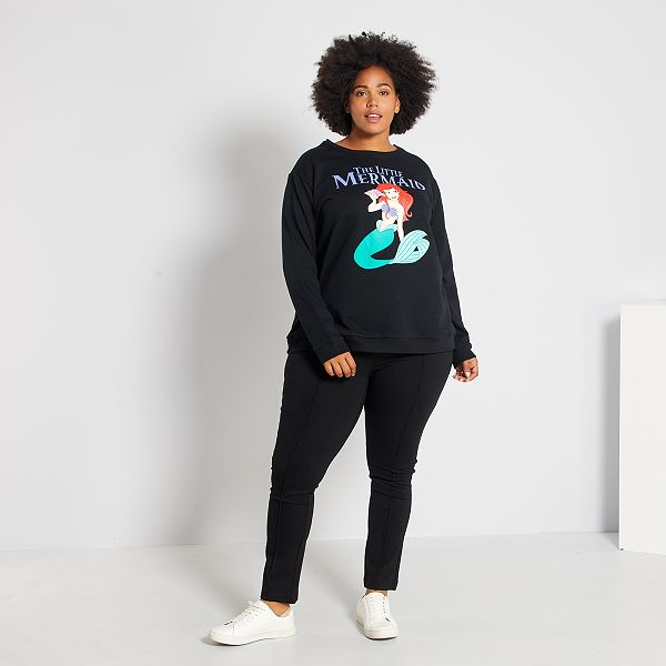 Pantalón fuseau de talle alto tallas grandes mujer - Kiabi - 15,00€
