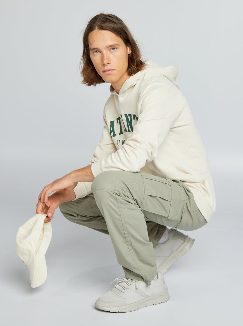 Pantalón gris - Kiabi