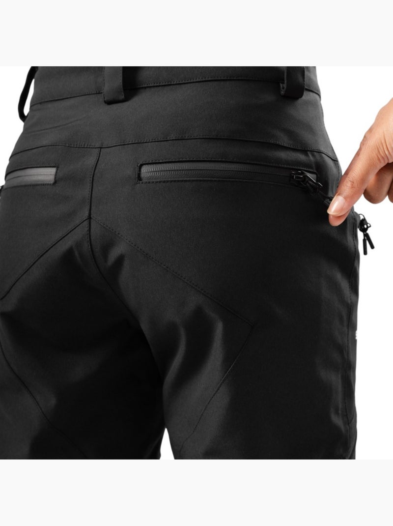 Pantalón hardshell snowboard mujer mujer p5-w aino Negro - Kiabi