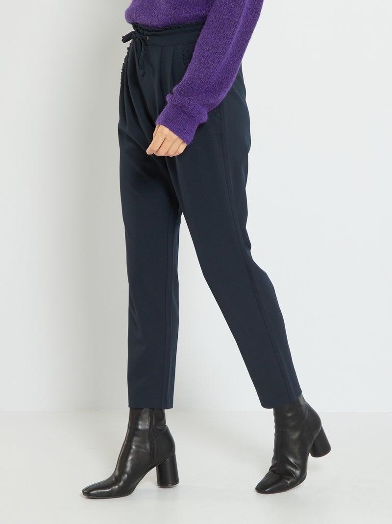 Pantalón 'JDY' vaporoso y ligero AZUL - Kiabi