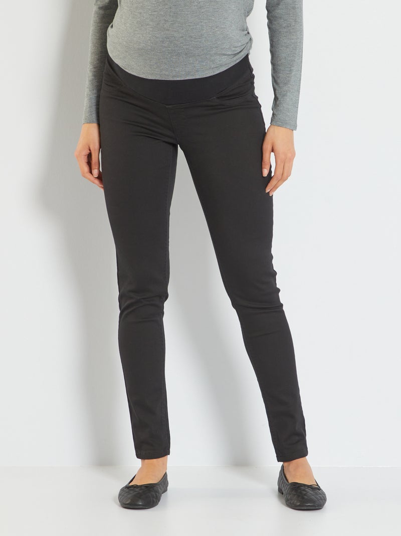 Kiabi PantalÃ³n Capri Ancho Pantalón Jegging De Premamá Banda Baja