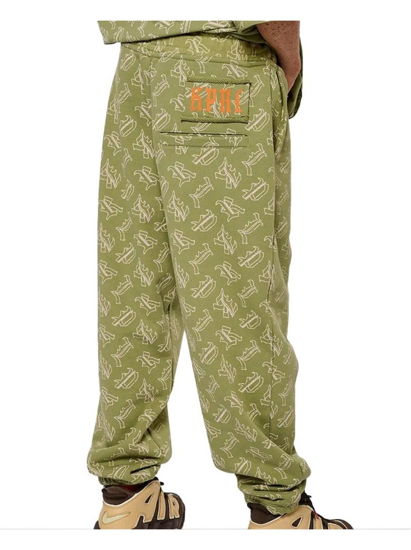 Pantalón Jogger Baggy Mixto Kaporal Verde - Kiabi
