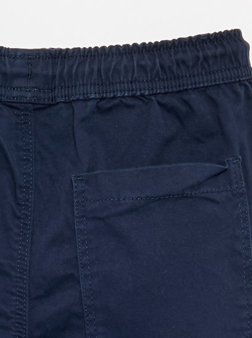 Pantalón jogger con cordones de ajuste - Kiabi