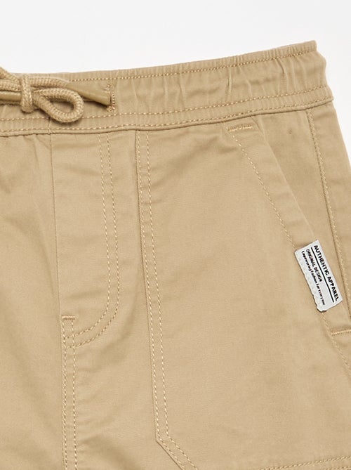 Pantalón jogger con cordones de ajuste - Kiabi