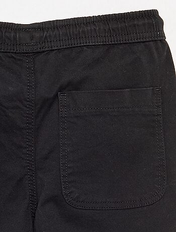 Pantalón jogger con cordones de ajuste