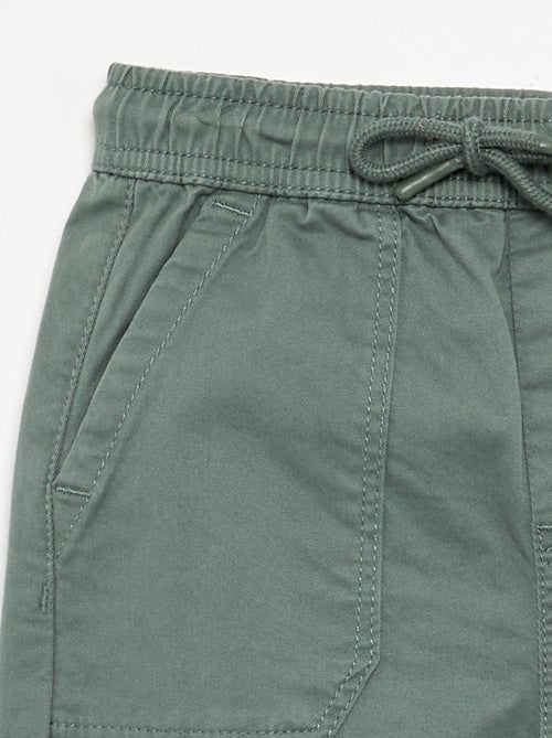 Pantalón jogger con cordones de ajuste - Kiabi