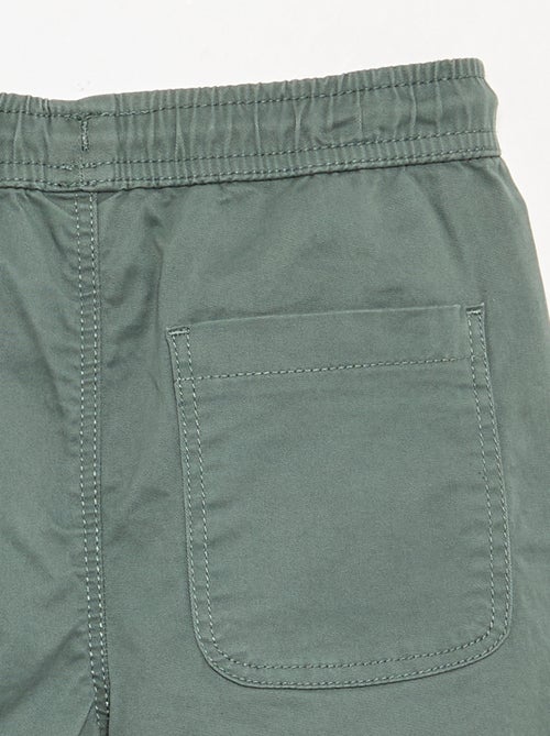Pantalón jogger con cordones de ajuste - Kiabi