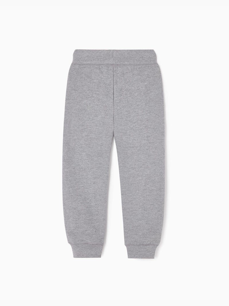 Pantalón jogger de algodón Gris - Kiabi