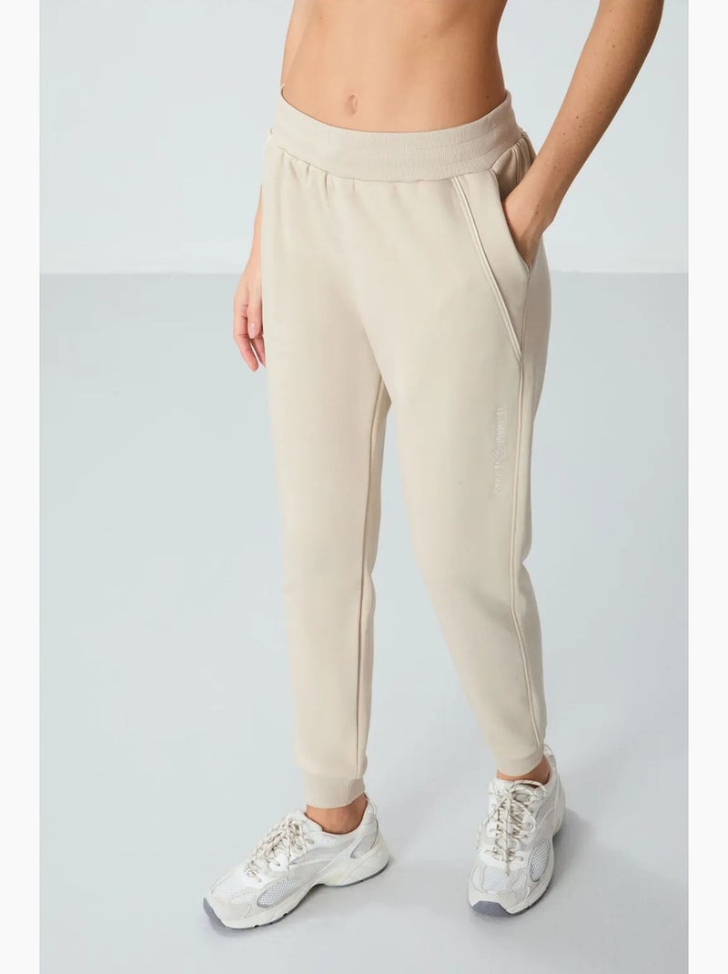 Pantalón jogger de chándal de mezcla de algodón para mujer tommy Arena - Kiabi