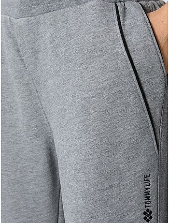 Pantalón jogger de chándal de mezcla de algodón para mujer tommy