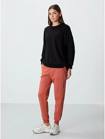 Pantalón jogger de chándal de mezcla de algodón para mujer tommy