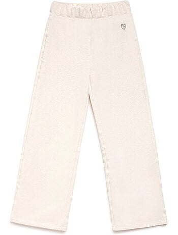 Pantalón jogger de felpa burdeos conguitos