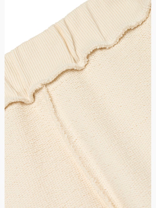 Pantalón Jogger de Felpa Beige Conguitos - Kiabi