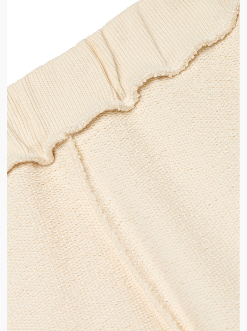 Pantalón Jogger de Felpa Beige Conguitos Beige - Kiabi