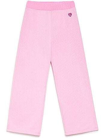 Pantalón jogger de felpa burdeos conguitos