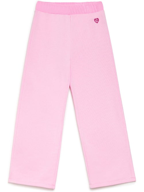 Pantalón jogger de felpa rosa conguitos - Kiabi