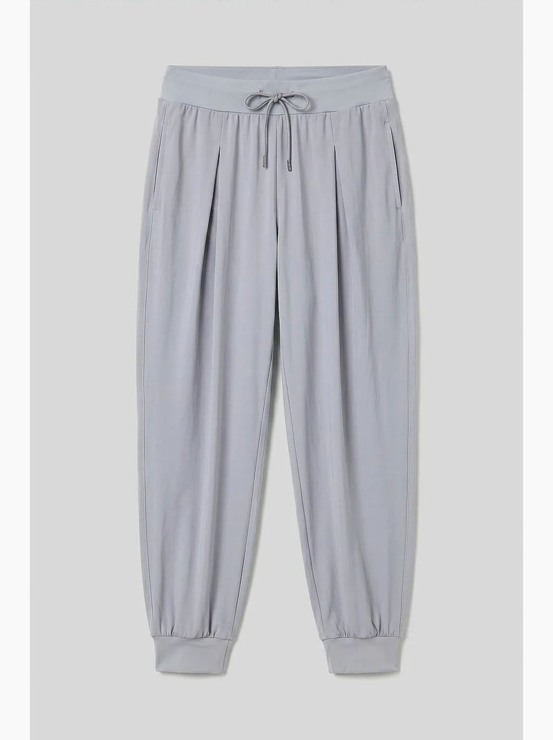 Pantalón jogger de jersey fino de tiro medio con bolsillo tommy Arena - Kiabi