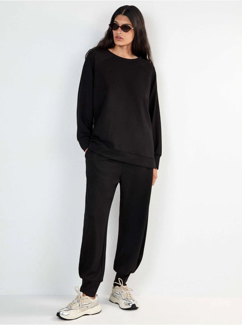 Pantalón jogger double soft touch - Kiabi