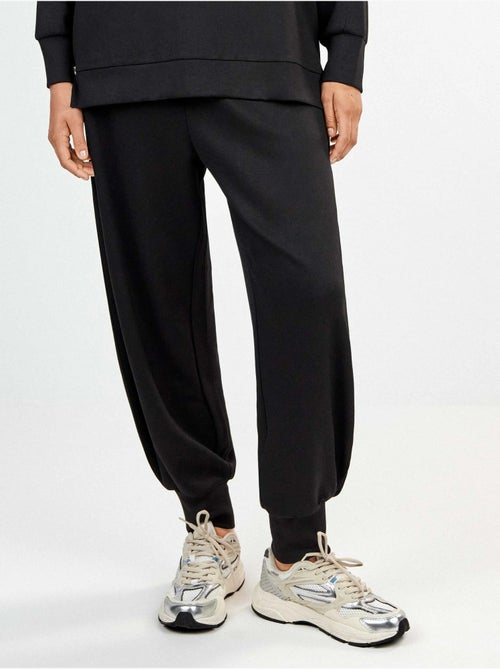 Pantalón jogger double soft touch - Kiabi