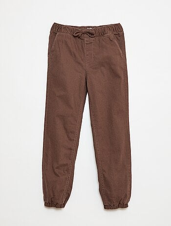 Pantalón jogger forrado