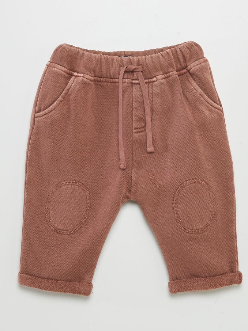 Pantalón jogger MARRON - Kiabi