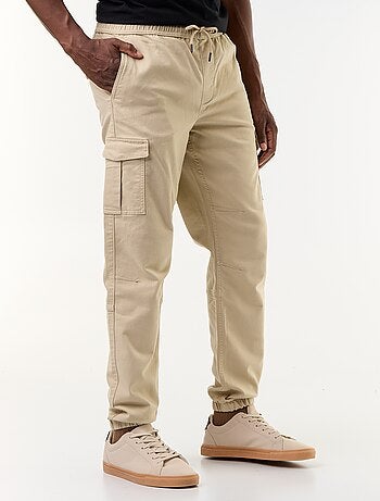Pantalón jogger multibolsillos