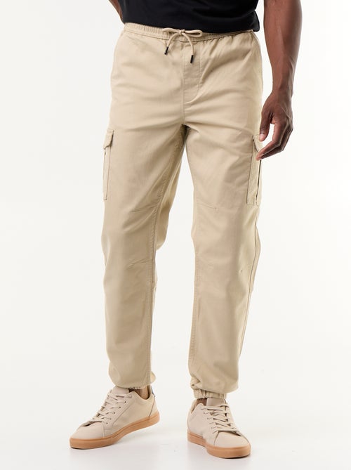Pantalón jogger multibolsillos - Kiabi