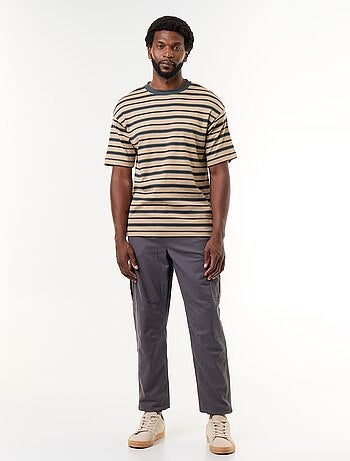 Pantalón jogger multibolsillos