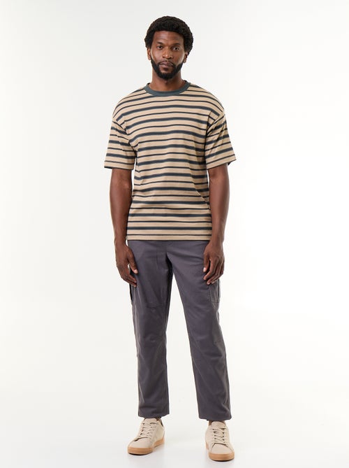 Pantalón jogger multibolsillos - Kiabi