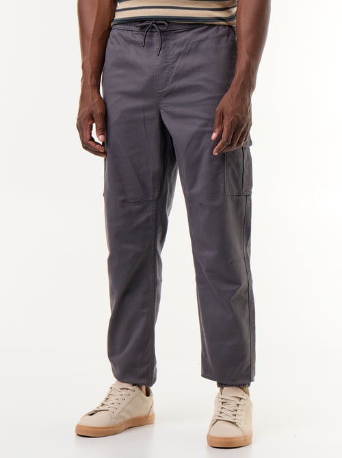 Pantalón jogger multibolsillos - Kiabi