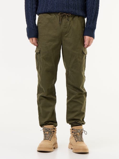 Pantalón jogger multibolsillos - Kiabi