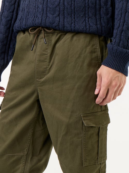 Pantalón jogger multibolsillos - Kiabi