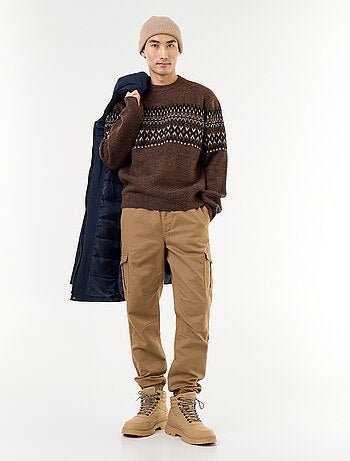 Pantalón jogger multibolsillos