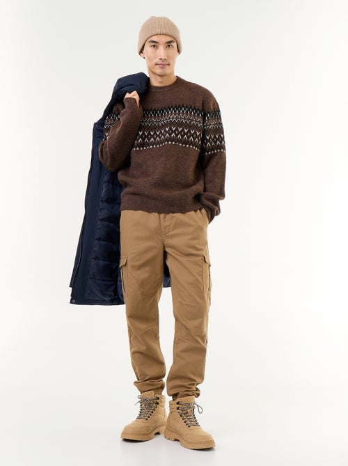 Pantalón jogger multibolsillos - Kiabi
