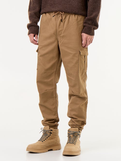 Pantalón jogger multibolsillos - Kiabi
