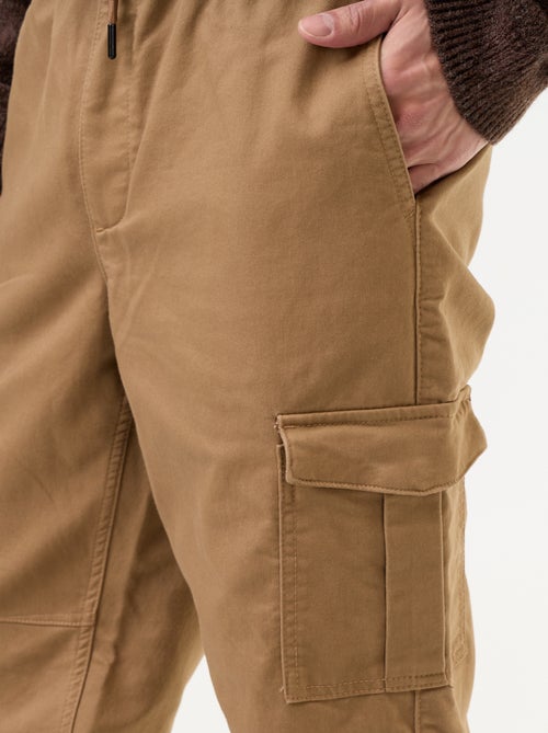 Pantalón jogger multibolsillos - Kiabi