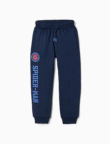 Pantalón jogger perchado con estampado de Spider-Man y cordón