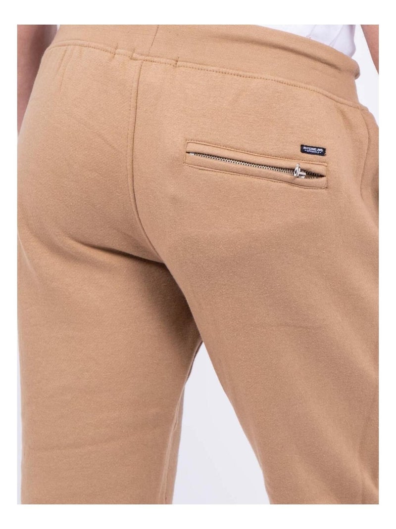 Pantalón jogger VAMDARY Beige - Kiabi