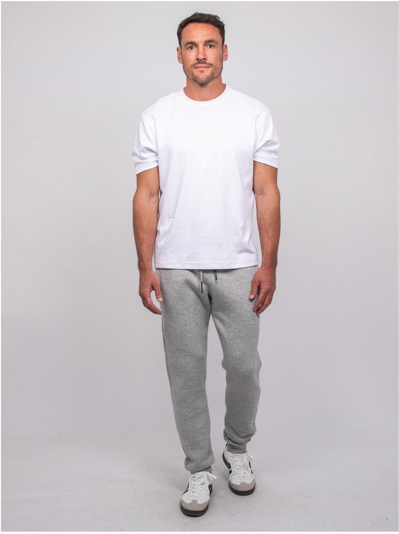 Pantalón jogger vamdary Gris jaspeado - Kiabi