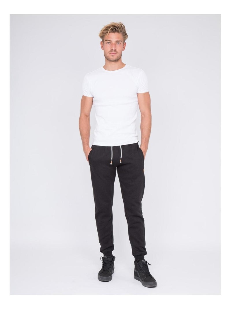 Pantalón jogger VAMDARY Negro - Kiabi